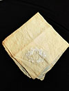 Rare Joachim Ribbontrop formal linen table napkin